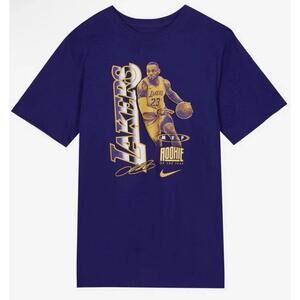 New Los Angeles Lakers Lebron Mvp La Kobe Mamba Shirt Rare  Large Xl